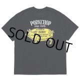画像: PORKCHOP/PORK BACK TEE（BLACK）［プリントT-23春夏］