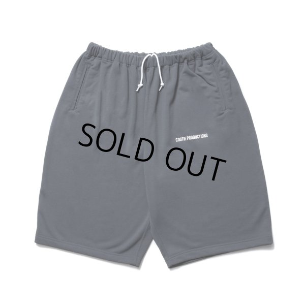 COOTIE PRODUCTIONS/Dry Tech Sweat Shorts（Gray）［ドライテック