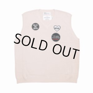画像: 【40%OFF】DAIRIKU/Lame Knit Vest（Pink）［ラメニットベスト-23秋冬］