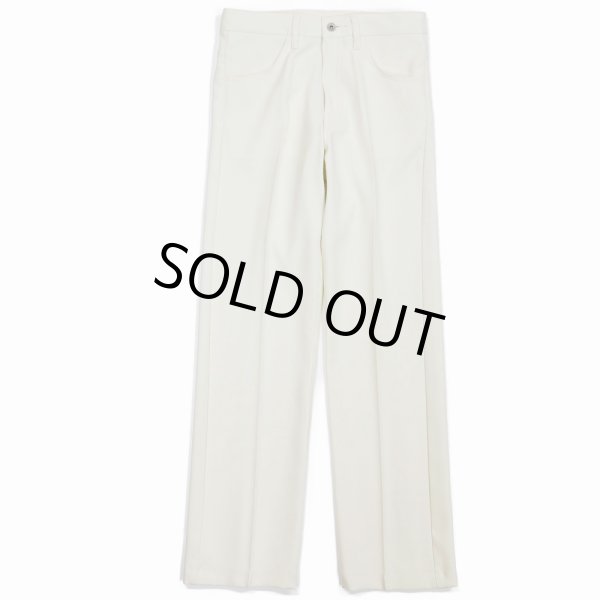 画像2: DAIRIKU/"Straight" Pressed Pants（White） 【30%OFF】［"ストレート"スタプレパンツ-23秋冬］ (2)