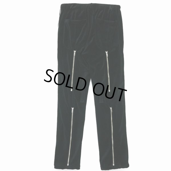 画像2: DAIRIKU/Velour Track Pants（Black） 【30%OFF】［ベロアトラックパンツ-23秋冬］ (2)