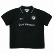 画像1: DAIRIKU/Lame Soccer Uniform Knit Pullover（Black）［ラメサッカーユニフォームニット-23秋冬］ (1)