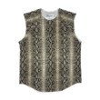 画像1: DAIRIKU/"Python" No-Sleeve Tour Tee（Python） 【30%OFF】［ノースリーブツアーT-23秋冬］ (1)