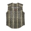 画像2: 【40%OFF】DAIRIKU/"Python" No-Sleeve Tour Tee（Python）［ノースリーブツアーT-23秋冬］ (2)