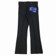 画像1: DAIRIKU/"Flare" Pressed Pants（Black）［"フレア"スタプレパンツ-23秋冬］ (1)