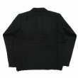 画像2: DAIRIKU/Fulling Damage Tite Polo Knit（Black） 【30%OFF】［ダメージポロニット-23秋冬］ (2)