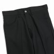 画像3: DAIRIKU/"Flare" Pressed Pants（Black）［"フレア"スタプレパンツ-23秋冬］ (3)