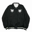 画像4: DAIRIKU/Reversible Ska Jumper（White x Black） 【30%OFF】［リバーシブルスカジャン-23秋冬］ (4)