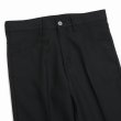 画像3: DAIRIKU/"Straight" Pressed Pants（Black）［"ストレート"スタプレパンツ-23秋冬］ (3)