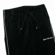 画像3: DAIRIKU/Velour Track Pants（Black） 【30%OFF】［ベロアトラックパンツ-23秋冬］ (3)