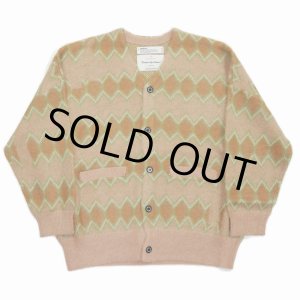 画像: 【40%OFF】DAIRIKU/Mohair Border Cardigan（Beige & Green）［モヘアボーダーカーディガン-23秋冬］
