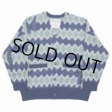 画像: DAIRIKU/Mohair Border Cardigan（Blue & Navy） 【30%OFF】［モヘアボーダーカーディガン-23秋冬］