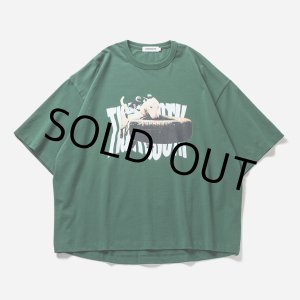 画像: TIGHTBOOTH/BITE IT T-SHIRT（Green）［プリントT-23夏］