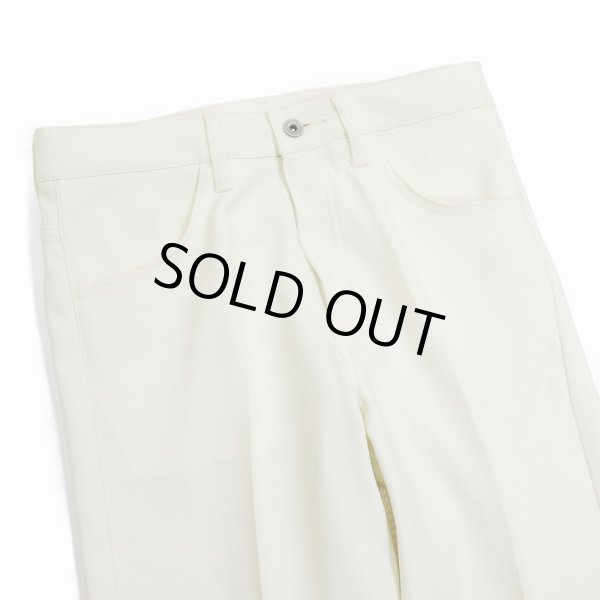 画像3: DAIRIKU/"Straight" Pressed Pants（White） 【30%OFF】［"ストレート"スタプレパンツ-23秋冬］ (3)