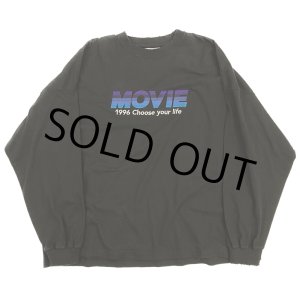 画像: DAIRIKU/"MOVIE" Tee（Black）［刺繍長袖T-23秋冬］