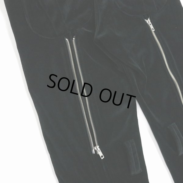 画像5: DAIRIKU/Velour Track Pants（Black） 【30%OFF】［ベロアトラックパンツ-23秋冬］ (5)