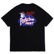 画像1: PORKCHOP/PORKCHOP PAINT TEE（BLACK）［プリントT-23春夏］ (1)