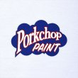 画像3: PORKCHOP/PORKCHOP PAINT TEE（WHITE）［プリントT-23春夏］ (3)