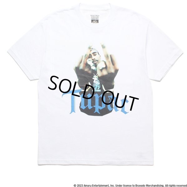 画像1: WACKO MARIA/2PAC / T-SHIRT（WHITE）［プリントT-23秋冬］ (1)