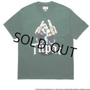 画像: WACKO MARIA/2PAC / T-SHIRT（GREEN）［プリントT-23秋冬］