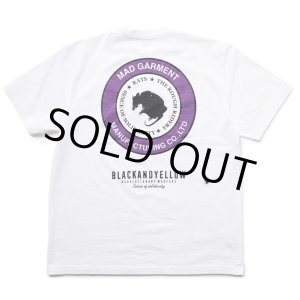 画像: RATS/TWO WHEEL TEE（WHITE/PURPLE）［プリントT-23春夏］