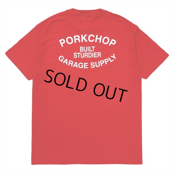 画像2: PORKCHOP/WILD PORK TEE（RED）［プリントT-23秋冬］ (2)