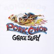 画像3: PORKCHOP/WILD PORK TEE（WHITE）［プリントT-23秋冬］ (3)