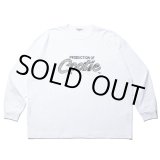 画像: COOTIE PRODUCTIONS/Embroidery Oversized L/S Tee（PRODUCTION OF COOTIE）（Off White）［オーバーサイズ長袖T-23秋冬］
