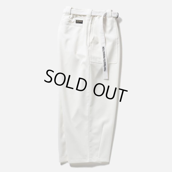画像2: TIGHTBOOTH/BAKER BAGGY SLACKS（White） 【40%OFF】［ベイカーバギースラックス-23夏］ (2)
