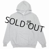 画像: WACKO MARIA/JEAN-MICHEL BASQUIA / HOODED SWEAT SHIRT（GRAY）［プルオーバーパーカー-23秋冬］