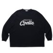 画像1: COOTIE PRODUCTIONS/Embroidery Oversized L/S Tee（PRODUCTION OF COOTIE）（Black）［オーバーサイズ長袖T-23秋冬］ (1)