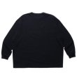 画像2: COOTIE PRODUCTIONS/Embroidery Oversized L/S Tee（PRODUCTION OF COOTIE）（Black）［オーバーサイズ長袖T-23秋冬］ (2)