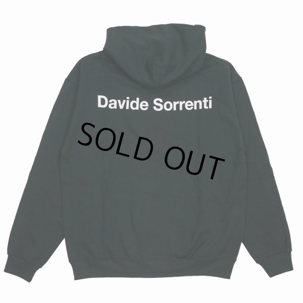 画像2: WACKO MARIA/DAVIDE SORRENTI / HOODED SWEAT SHIRT（BLACK）［プルオーバーパーカー-23秋冬］ (2)