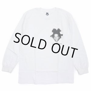画像: WACKO MARIA/JEAN-MICHEL BASQUIA / LONG SLEEVE T-SHIRT（WHITE）［プリント長袖T-23秋冬］