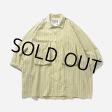 画像: TIGHTBOOTH/STRIPE BIG SHIRT（Yellow） 【30%OFF】［ストライプビッグシャツ-23夏］