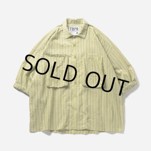 画像: TIGHTBOOTH/STRIPE BIG SHIRT（Yellow） 【30%OFF】［ストライプビッグシャツ-23夏］