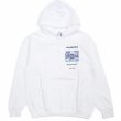 画像1: WACKO MARIA/DAVIDE SORRENTI / HOODED SWEAT SHIRT（WHITE）［プルオーバーパーカー-23秋冬］ (1)