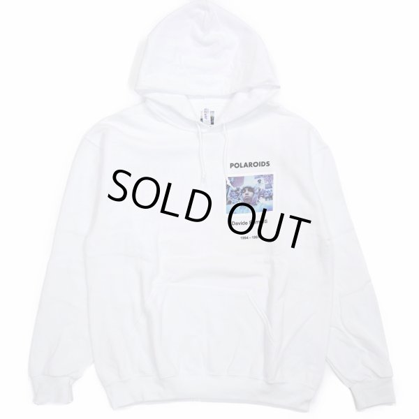 画像1: WACKO MARIA/DAVIDE SORRENTI / HOODED SWEAT SHIRT（WHITE）［プルオーバーパーカー-23秋冬］ (1)