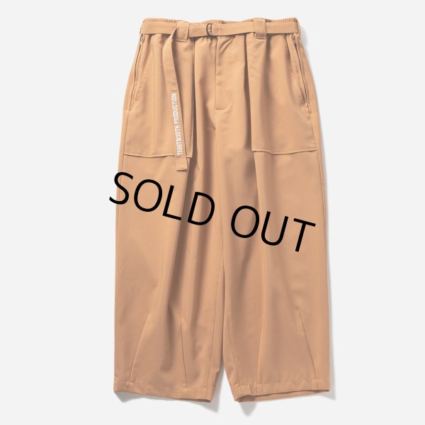 画像1: 【50%OFF】TIGHTBOOTH/BAKER BAGGY SLACKS（Orange）［ベイカーバギースラックス-23夏］ (1)