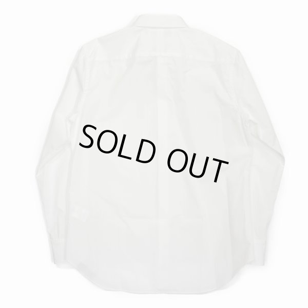 画像2: DAIRIKU/Dress L-S Shirt（White） 【40%OFF】［ドレスシャツ-23秋冬］ (2)