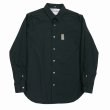 画像1: 【40%OFF】DAIRIKU/Dress L-S Shirt（Black）［ドレスシャツ-23秋冬］ (1)