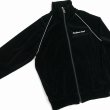 画像3: DAIRIKU/Velour Track Jacket（Black）［ベロアトラックJKT-23秋冬］ (3)
