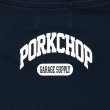 画像4: PORKCHOP/2nd COLLEGE TEE（NAVY）［プリントT-23秋冬］ (4)