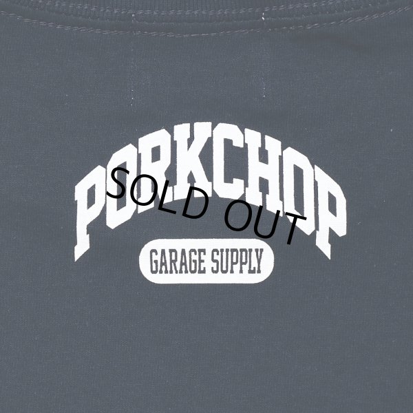 画像4: PORKCHOP/2nd COLLEGE TEE（NAVY）［プリントT-23秋冬］ (4)