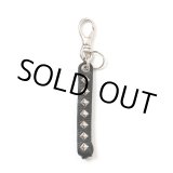 画像: CALEE/STUDS LEATHER ASSORT KEY RING -TYPE I- B（BLACK B）［スタッズレザーキーリング-23秋冬］