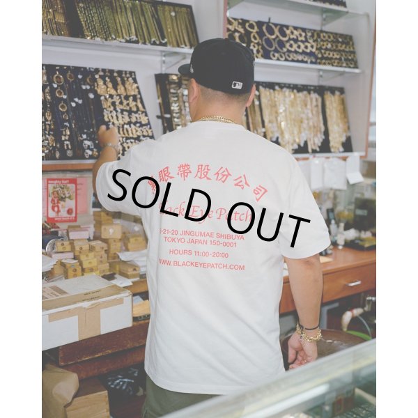 画像4: BlackEyePatch/CHINATOWN STORE TEE（WHITE） (4)