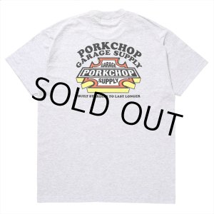 画像: PORKCHOP/3D B&S TEE（GRAY）［プリントT-23秋冬］