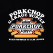 画像4: PORKCHOP/3D B&S TEE（BLACK）［プリントT-23秋冬］ (4)