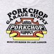 画像4: PORKCHOP/3D B&S TEE（GRAY）［プリントT-23秋冬］ (4)