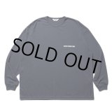 画像: COOTIE PRODUCTIONS/Dry Tech Jersey Oversized L/S Tee（Gray）［ドライテックオーバーサイズ長袖T-23秋冬］